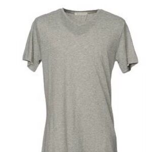 Balmain Heather Gray Short Sleeve Tee